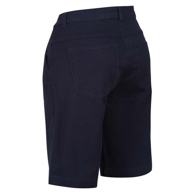 Navy - Back - Regatta Womens-Ladies Bayla Chino Shorts