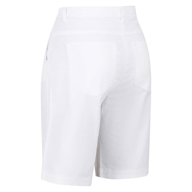 White - Back - Regatta Womens-Ladies Bayla Chino Shorts