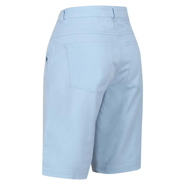 Blue - Back - Regatta Womens-Ladies Bayla Chino Shorts