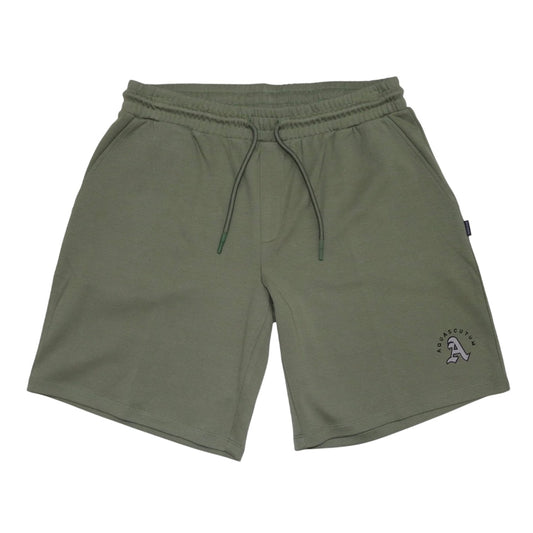 Military Green - Front - Aquascutum Mens Sweat Shorts