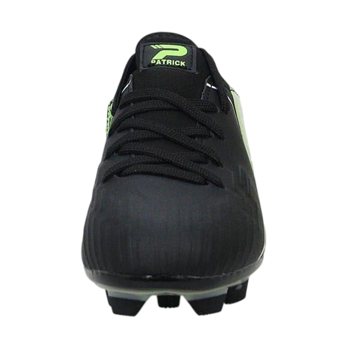 Black - Lifestyle - Patrick Childrens-Kids Camouflage Lace Up Football Boots