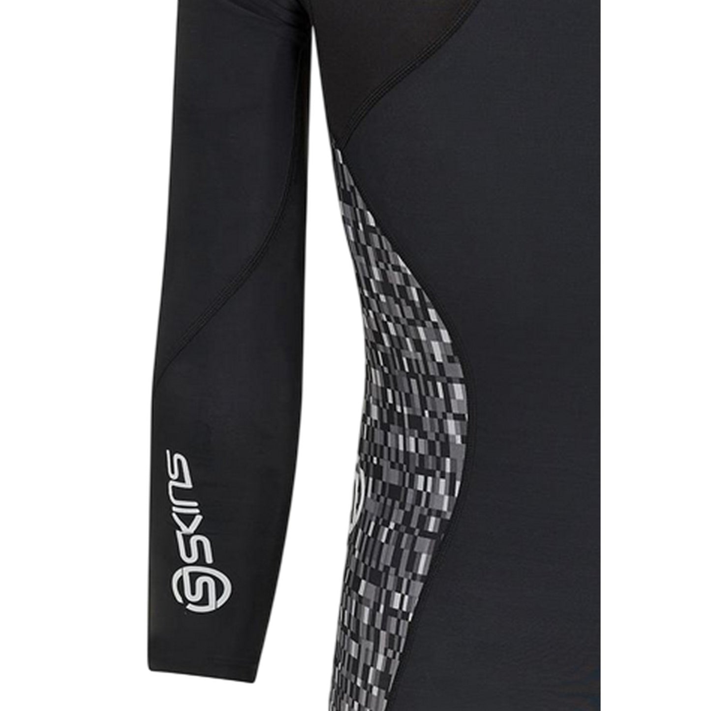 Black - Lifestyle - Skins Mens A200 Long-Sleeved Top