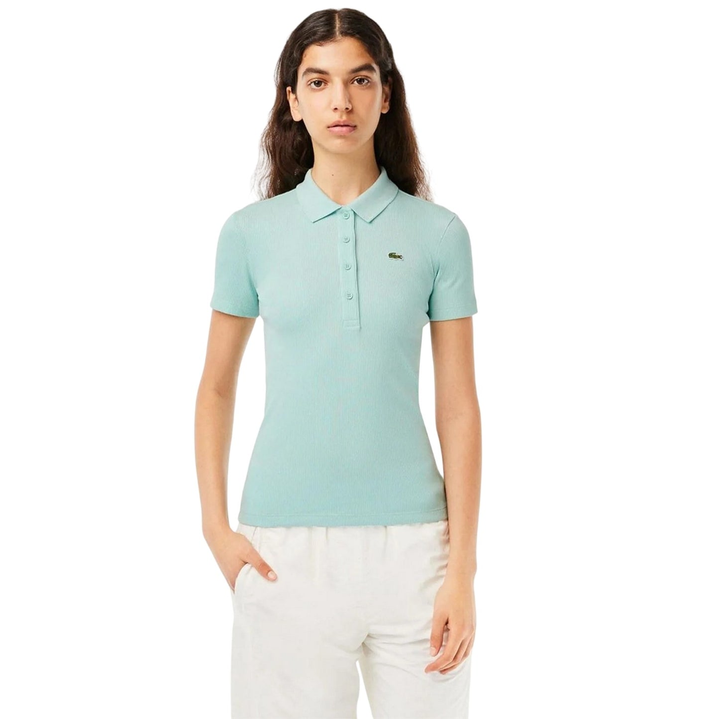 Mint - Lifestyle - Lacoste Womens-Ladies L.12.D Short-Sleeved Polo Shirt