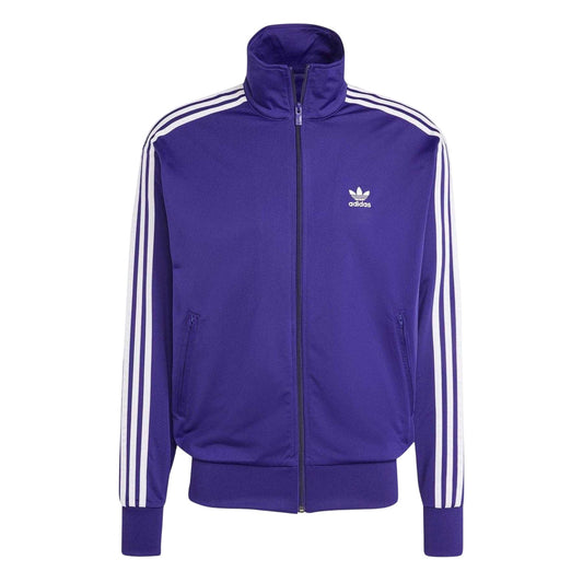 Purple - Front - Adidas Mens Firebird Track Jacket
