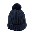 Navy - Back - Regatta Childrens-Kids Luminosity III Bobble Hat