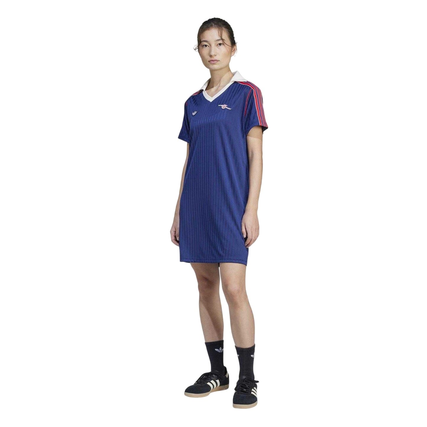 Night Sky - Lifestyle - Adidas Womens-Ladies Arsenal FC T-Shirt Dress