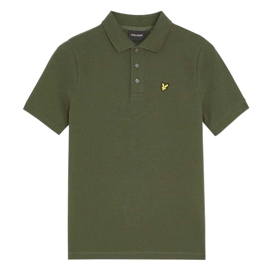 Deep Depths - Front - Lyle & Scott Mens Embroidered Logo Polo Shirt