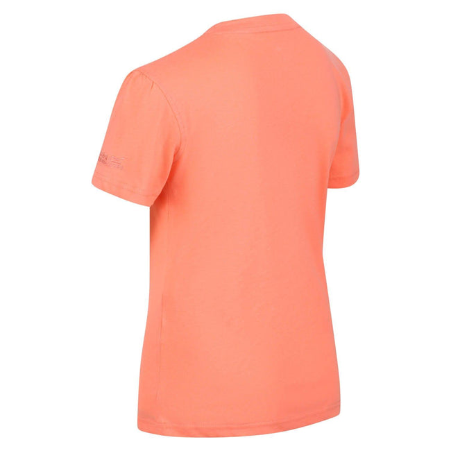 Fusion Coral - Lifestyle - Regatta Childrens-Kids Bosley V Be Happy T-Shirt
