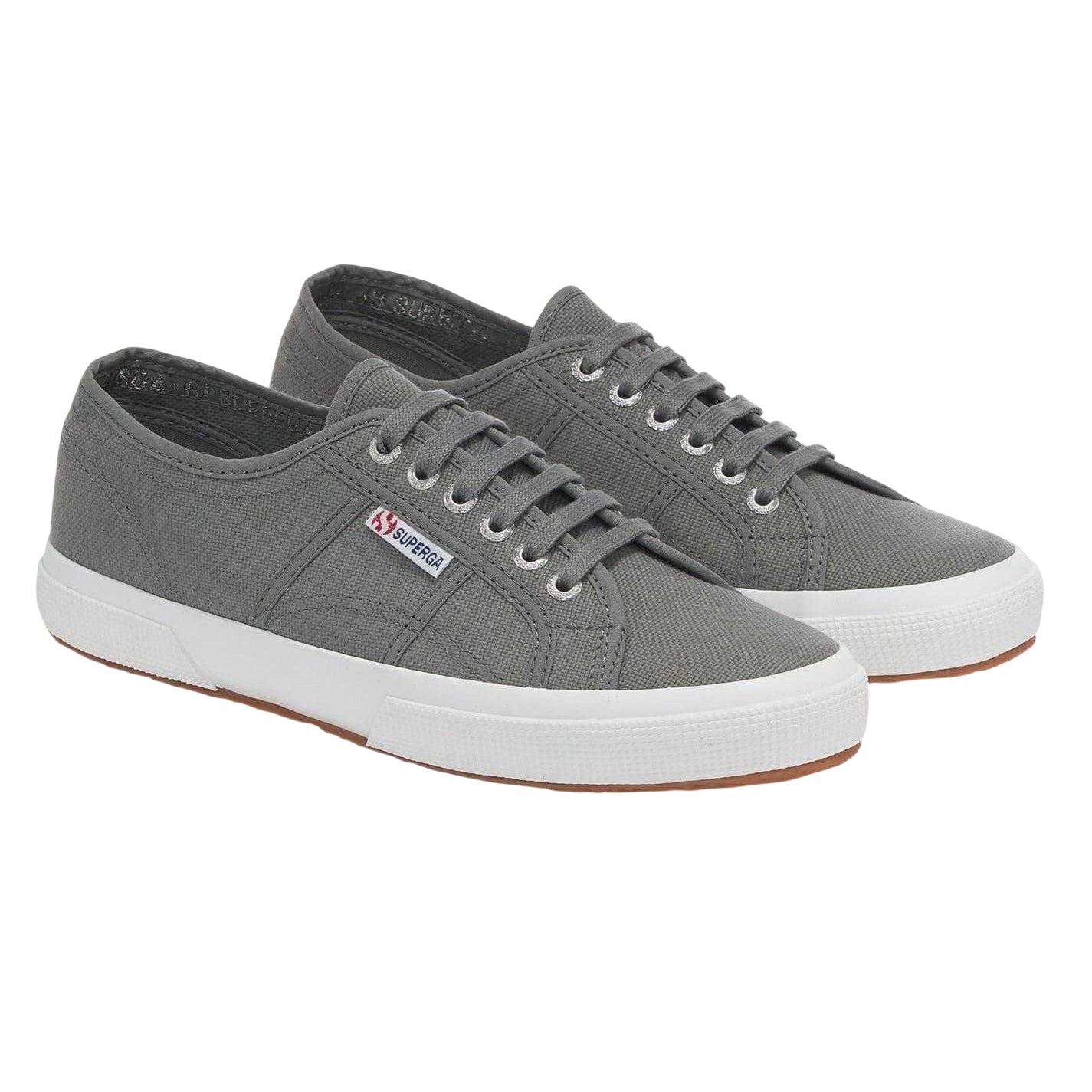 Grey Sage - Pack Shot - Superga Womens-Ladies 2750 Cotu Classic Canvas Casual Shoes