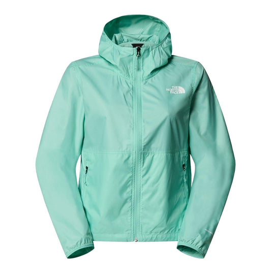 Turquoise - Front - The North Face Womens-Ladies Logo Full Zip Hooded Jacket