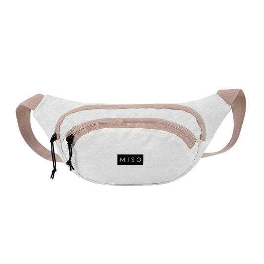 Beige - Front - Miso Bum Bag