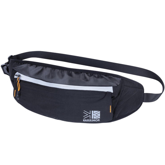 Black - Front - Karrimor Xlite Waist Bag