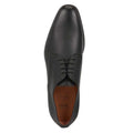 Black - Side - Boss Mens Kensington Leather Derby Shoes