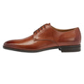 Brown - Side - Boss Mens Kensington Leather Derby Shoes