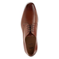 Brown - Pack Shot - Boss Mens Kensington Leather Derby Shoes