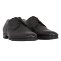 Black - Front - Boss Mens Kensington Leather Derby Shoes