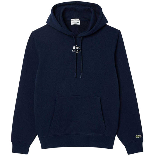 Blue - Front - Lacoste Unisex Adult Hooded Classic Hoodie