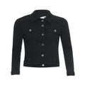 Black - Front - Vero Moda Womens-Ladies Luna Denim Jacket