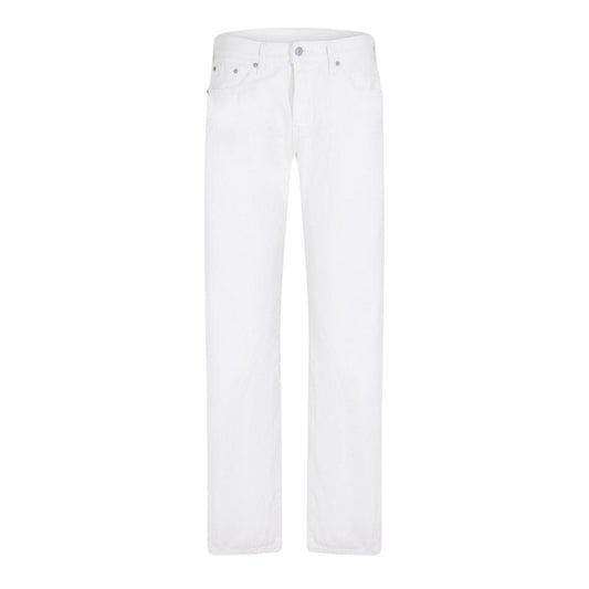 White - Front - Levis Mens 502 Straight Leg Jeans