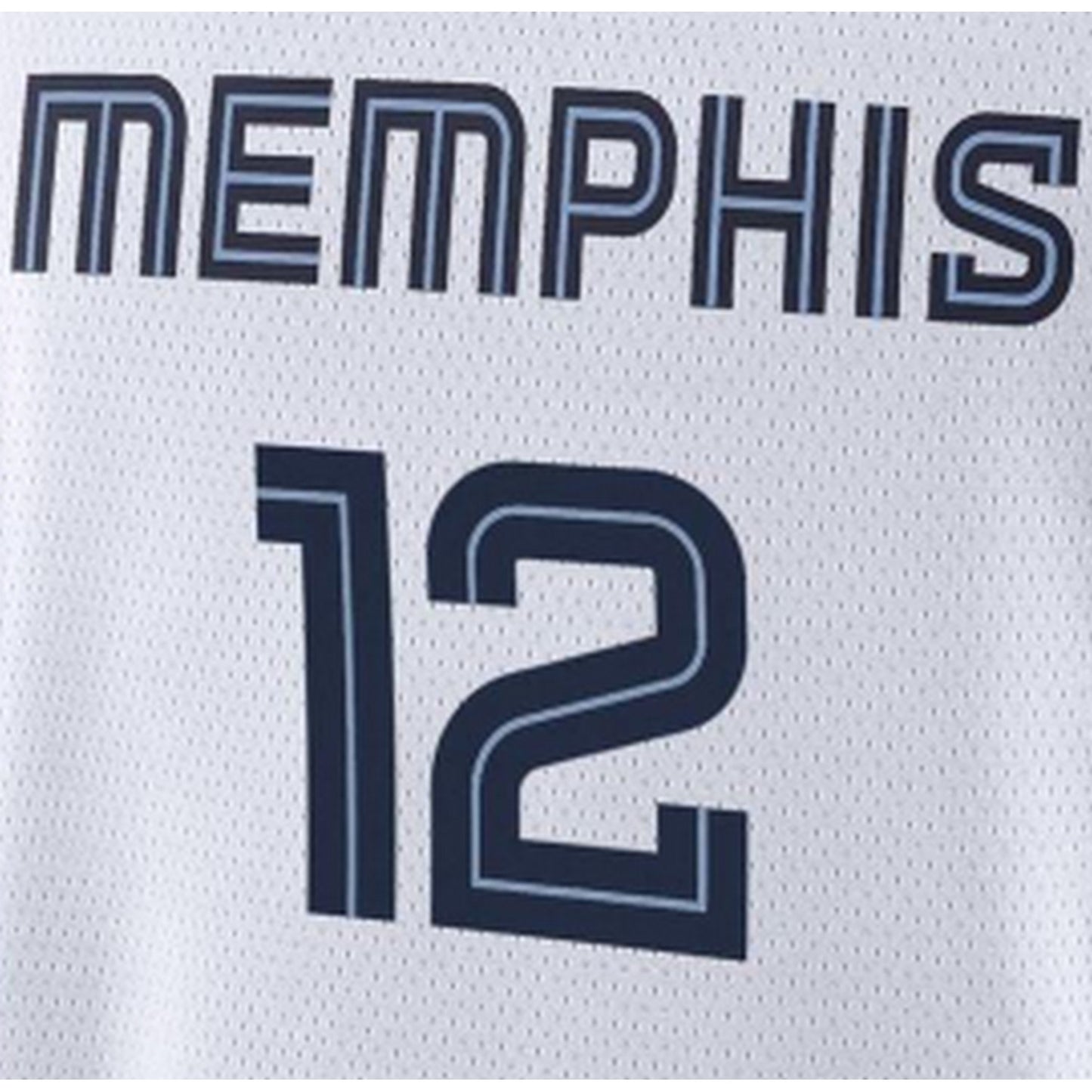 White - Side - Nike Childrens-Kids Ja Morant Memphis Grizzlies Basketball Jersey