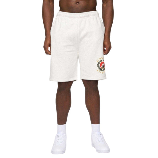 Grey - Front - Glorious Gangsta Mens Ceazar Cotton Blend Shorts