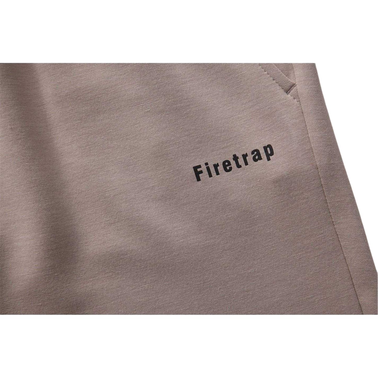 Stone - Pack Shot - Firetrap Womens-Ladies Air Layer Casual Jogging Bottoms