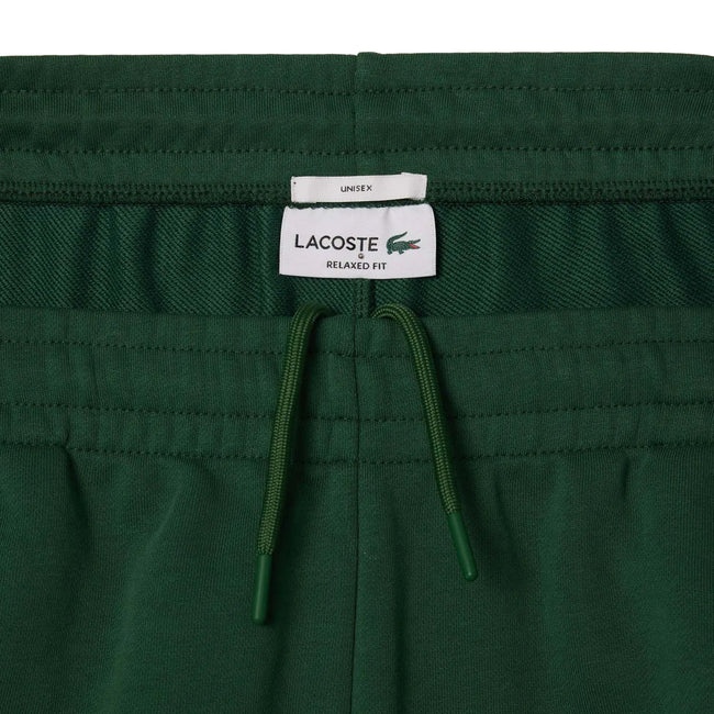 Green - Close up - Lacoste Unisex Adult Relaxed Fit Jogging Bottoms