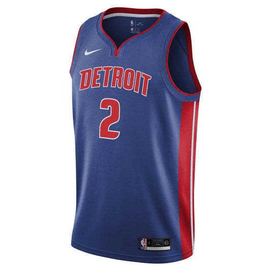 Blue - Front - Nike Childrens-Kids Cunningham Detroit Pistons Basketball Jersey