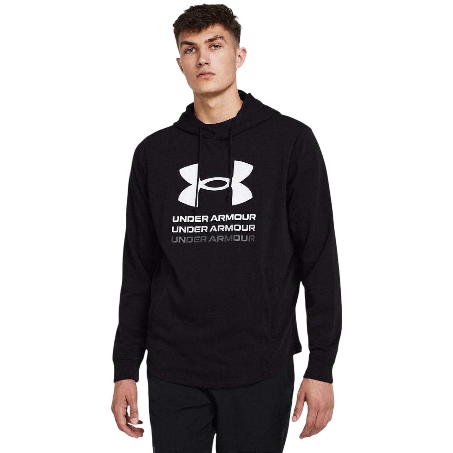 Black - Lifestyle - Under Armour Mens French Terry Hoodie