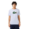 White - Side - Lacoste Mens Logo Ultra Dry Sport T-Shirt