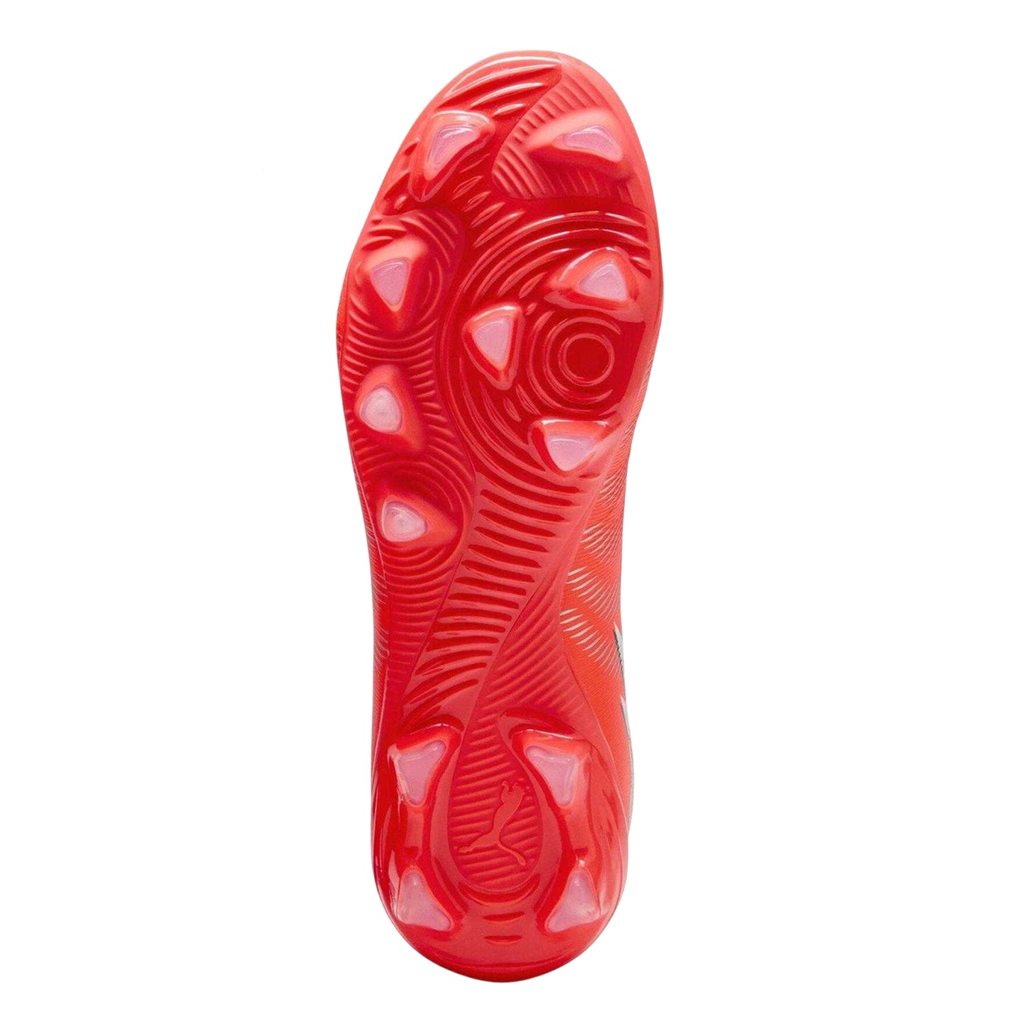 Red-Silver - Lifestyle - Puma Womens-Ladies Future 9 Play Firm Ground Football Boots