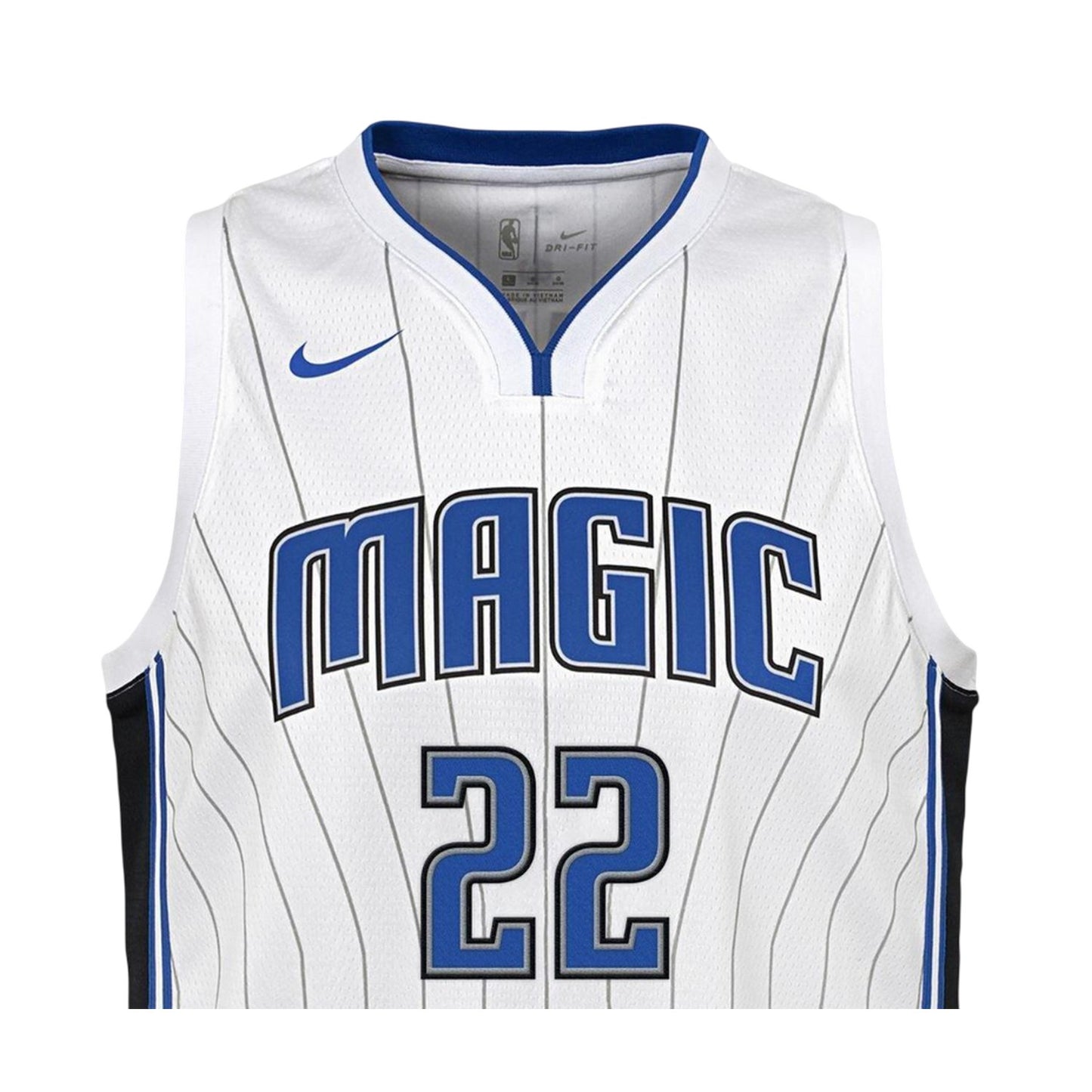 White - Side - Nike Childrens-Kids Wagner Orlando Magic Team Basketball Jersey