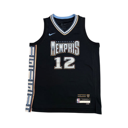 Black - Front - Nike Childrens-Kids Morant Memphis Grizzlies Basketball Jersey