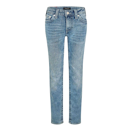 Blue - Front - True Religion Mens Curve Skinny Jeans
