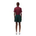 Green - Back - Lacoste Womens-Ladies Taffeta Stretch Golf Shorts