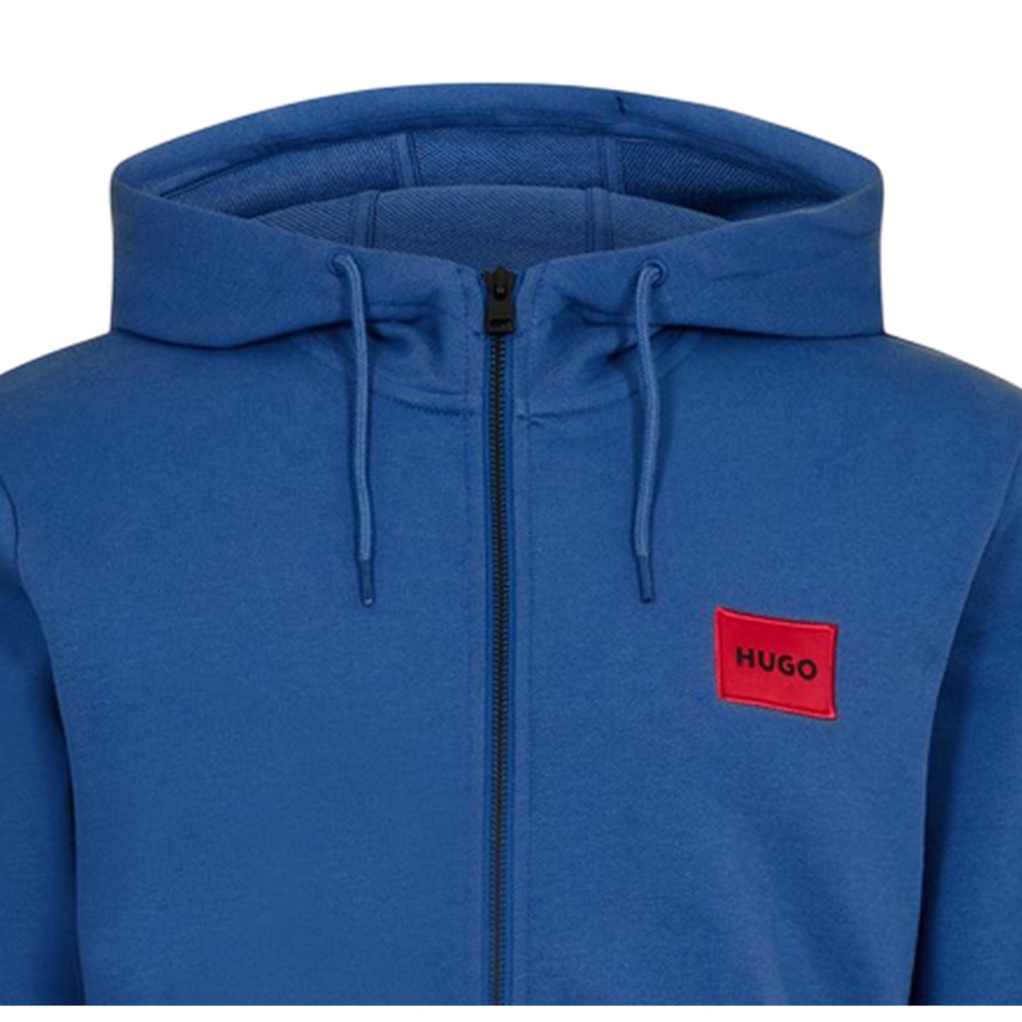 Medium Blue - Lifestyle - Hugo Mens Daple Full Zip Hoodie