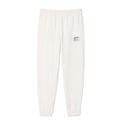 Cream - Front - Lacoste Womens-Ladies Embroidered Straight Leg Jogging Bottoms