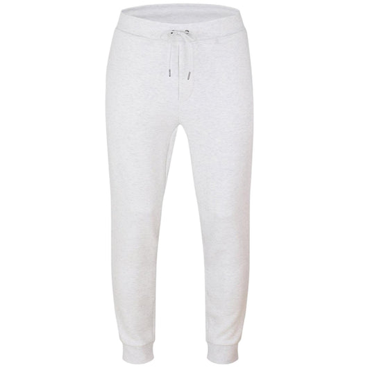 White - Front - Ralph Lauren Mens Heather Plain Slim Joggers