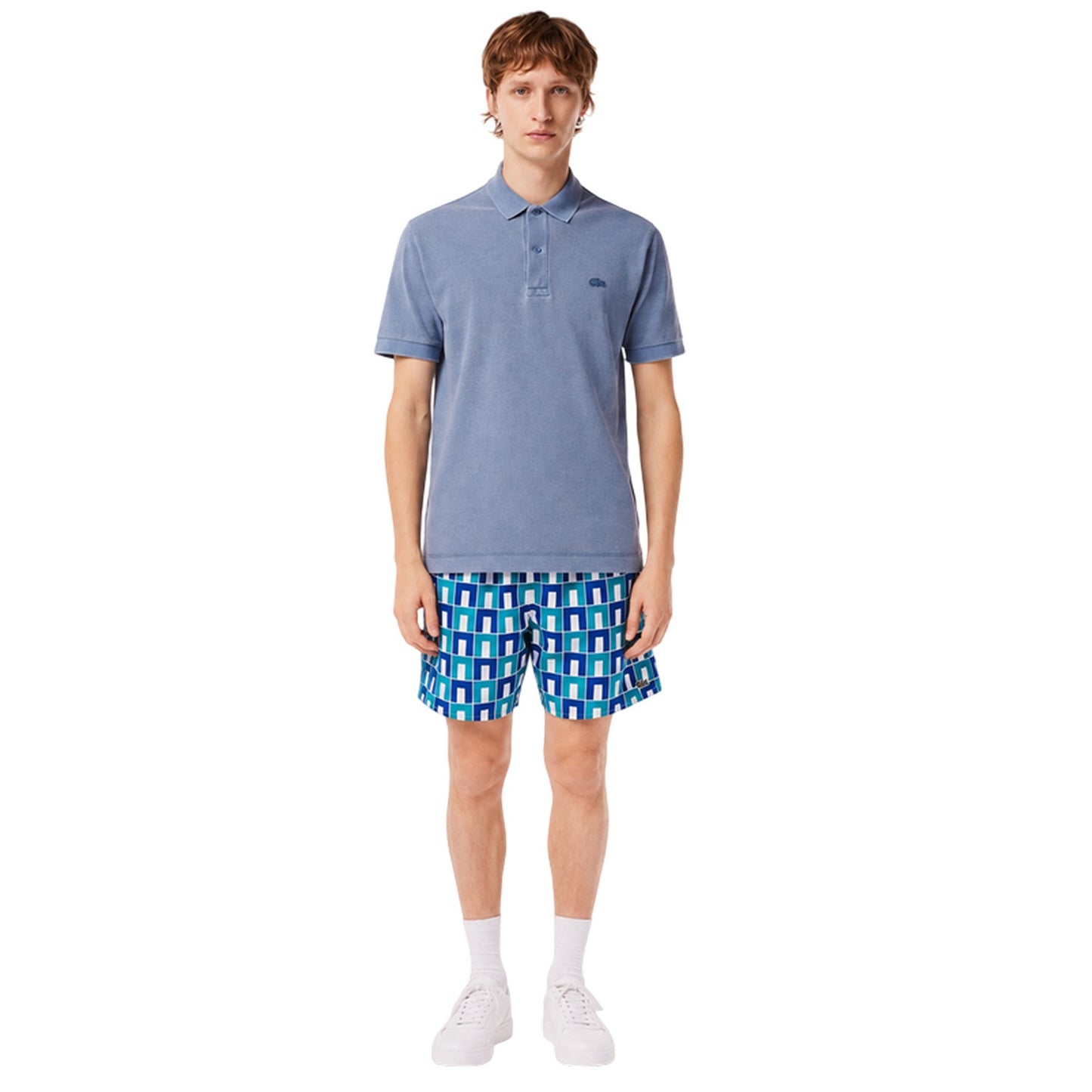 Blue - Lifestyle - Lacoste Unisex Adult Tonal Polo Shirt