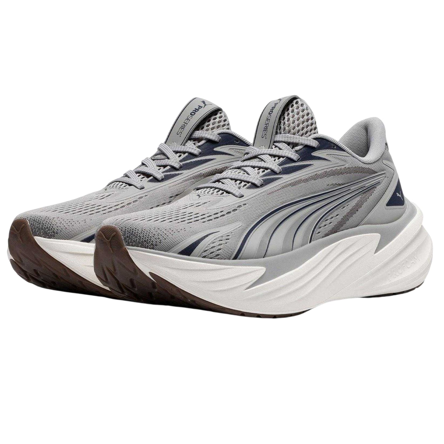 Grey - Lifestyle - Puma Mens Pro Running Trainers