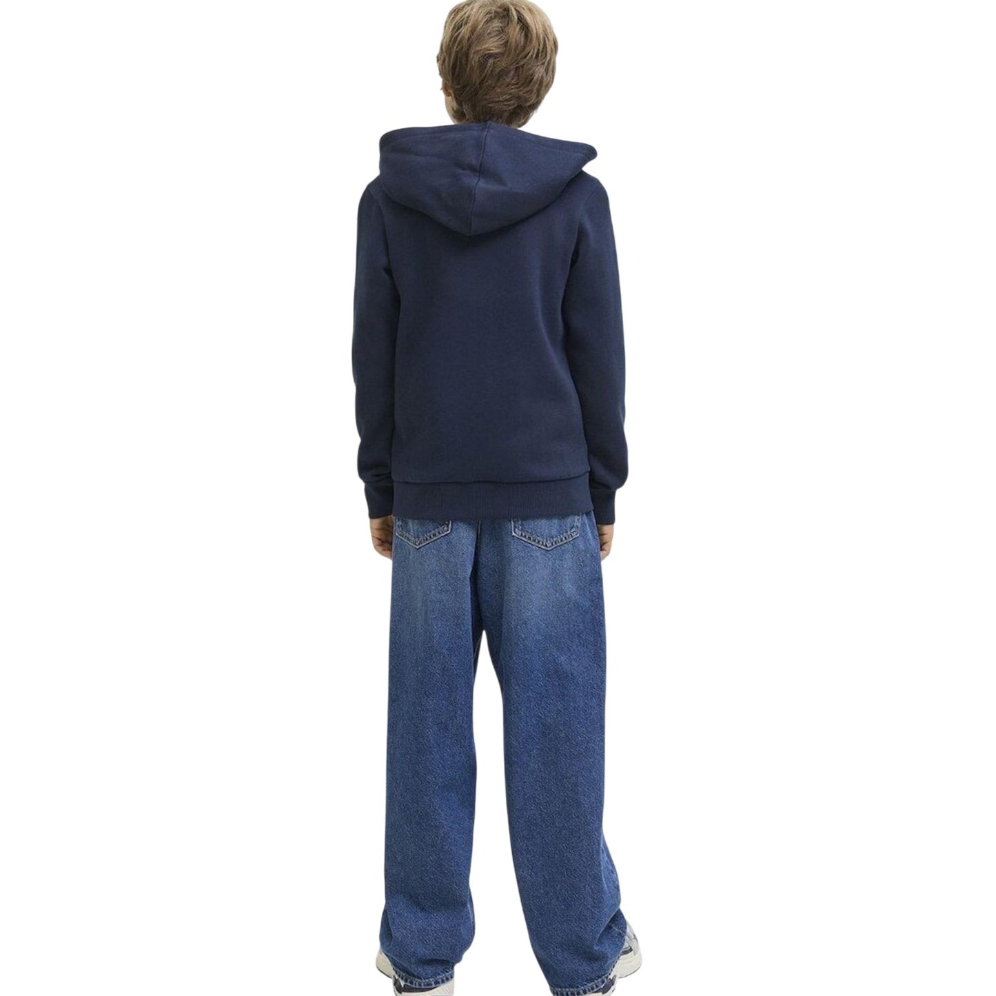 Sky Captain - Pack Shot - Jack And Jones Boys Logo Regular Long-Sleeved Hoodie