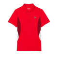 Red - Front - Lacoste Mens Novak Djokovic Fan Regular Tennis Polo Shirt