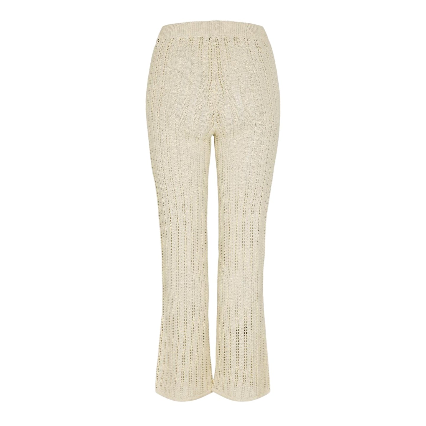 Birch - Back - Noisy May Womens-Ladies Ribbed Flared Pyjama Bottoms