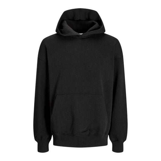 Black - Front - Jack And Jones Mens Brushed Hoodie