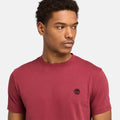 Brown - Side - Timberland Mens Dunstan River Crew Neck T-Shirt