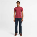 Brown - Pack Shot - Timberland Mens Dunstan River Crew Neck T-Shirt