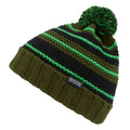 Khaki Green - Front - Regatta Childrens-Kids Davin VI Bobble Beanie
