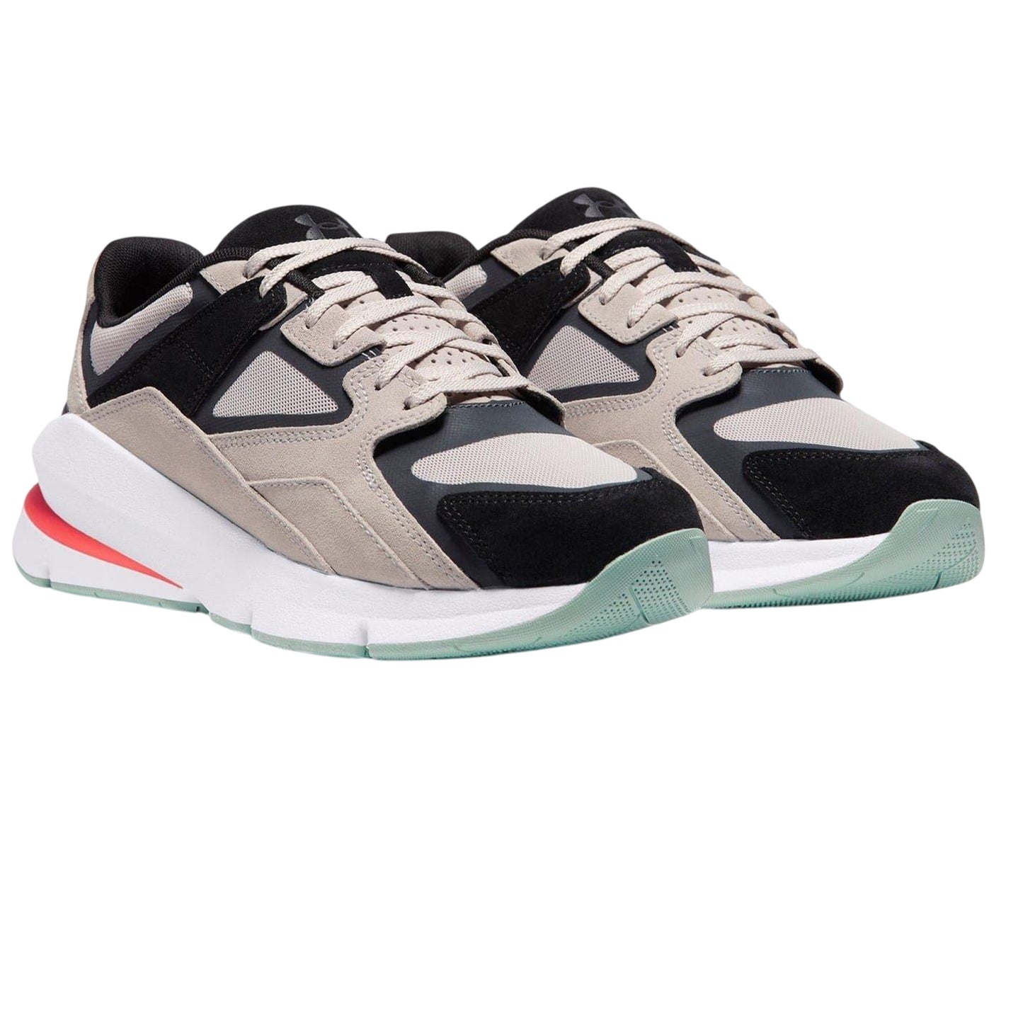 Grey - Lifestyle - Under Armour Mens Forge 96 Suede Low Trainers