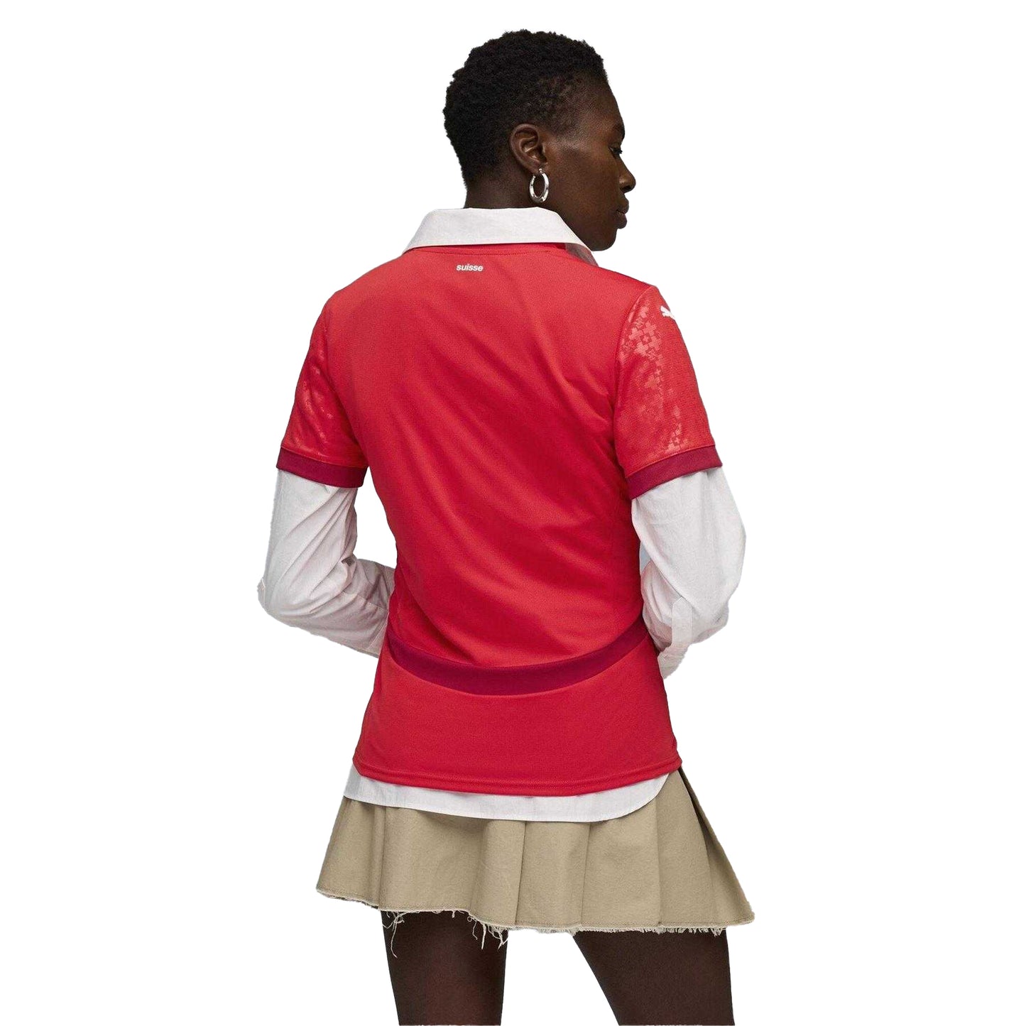 Red - Lifestyle - Switzerland Womens-Ladies 2025 Puma Home Shirt
