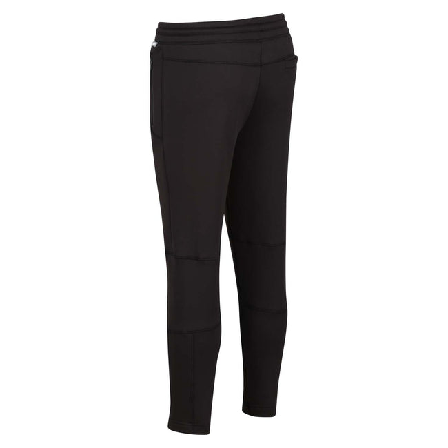 Black - Side - Regatta Mens Carstol Stretch Walking Trousers